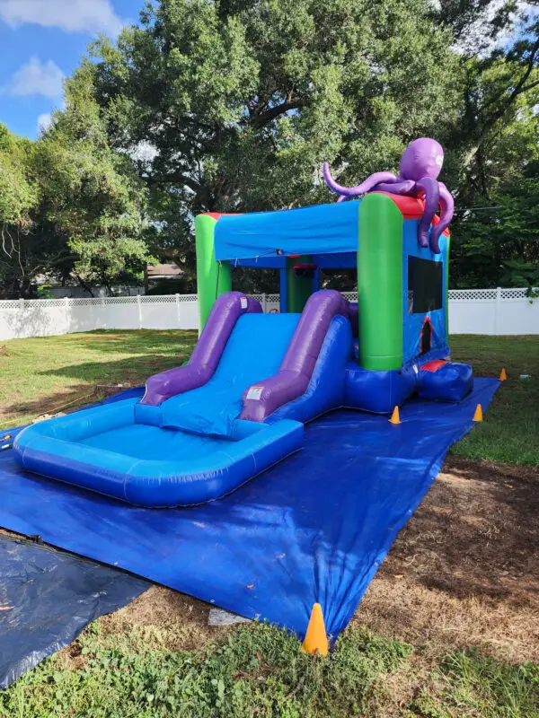 Octopus Combo slide and bouncer - Image 3