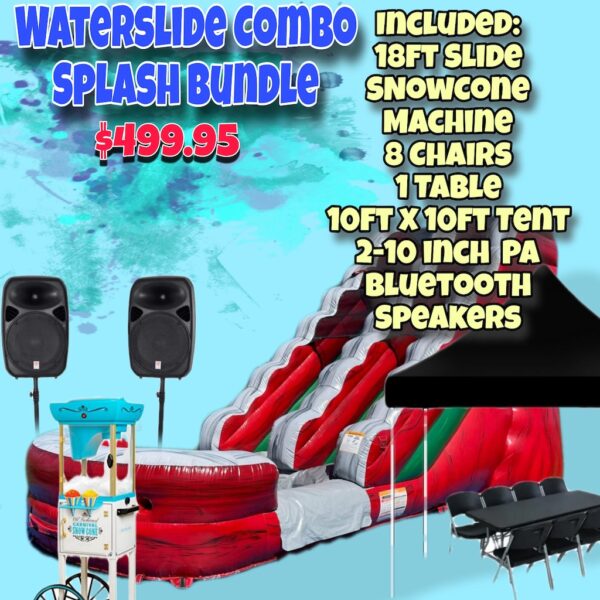 WaterSlide Combo Splash Bundle